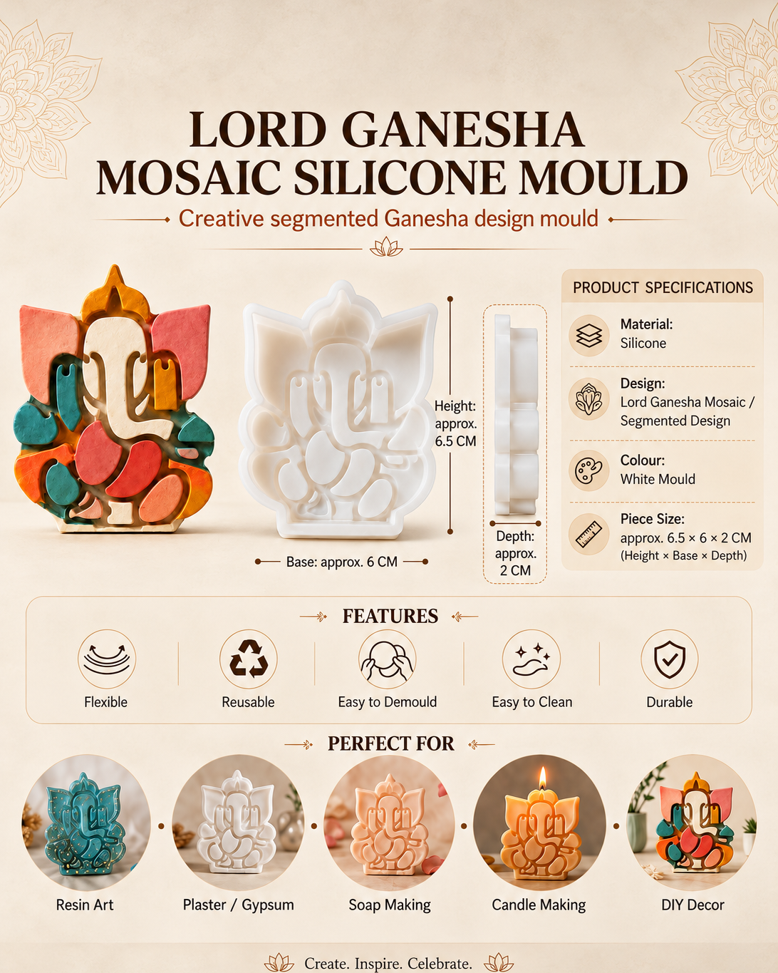 Mosaic Ganpati